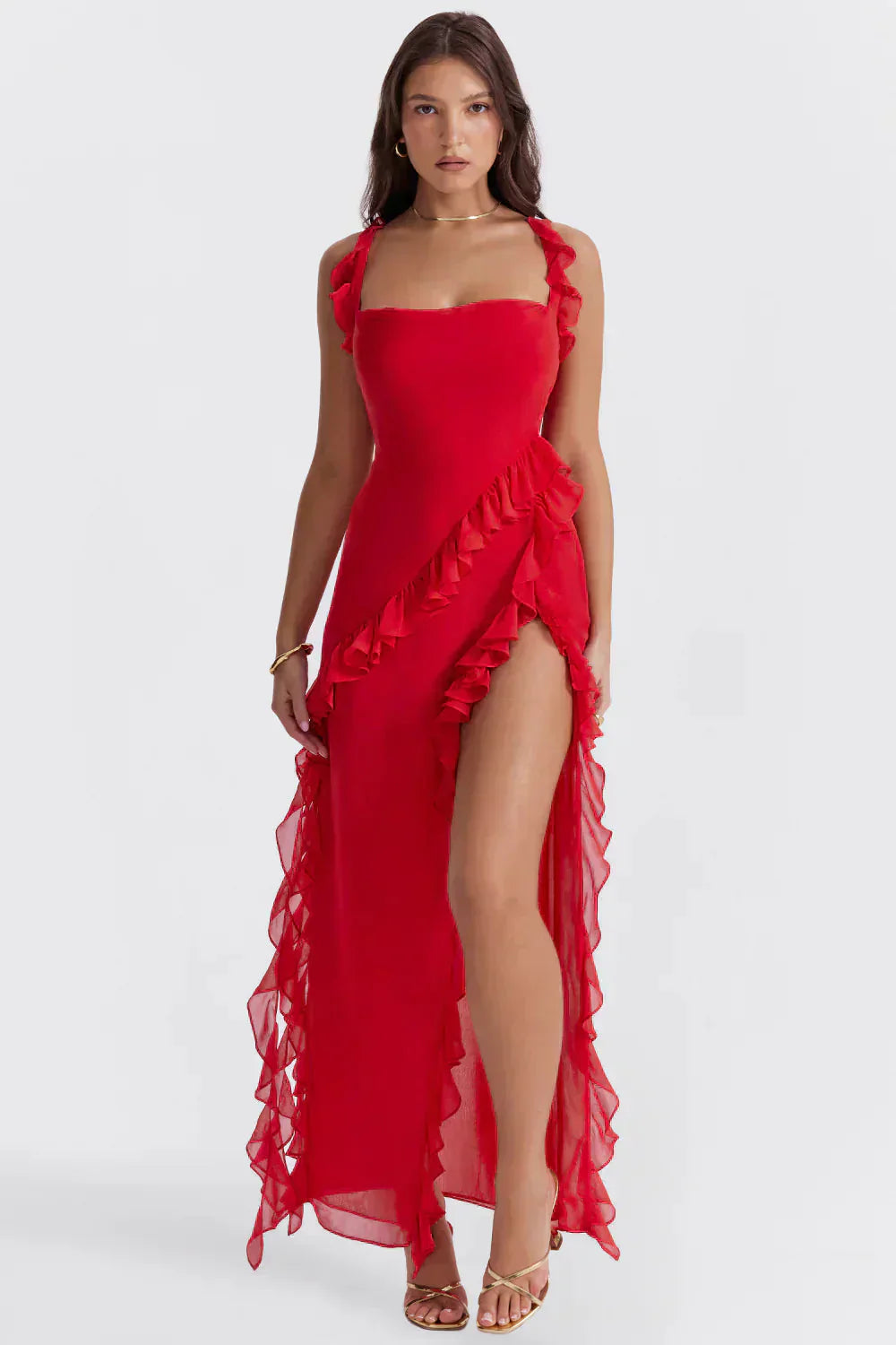 Noë | Robe Élégante Fendue