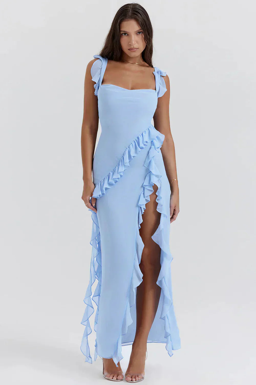 Noë | Robe Élégante Fendue