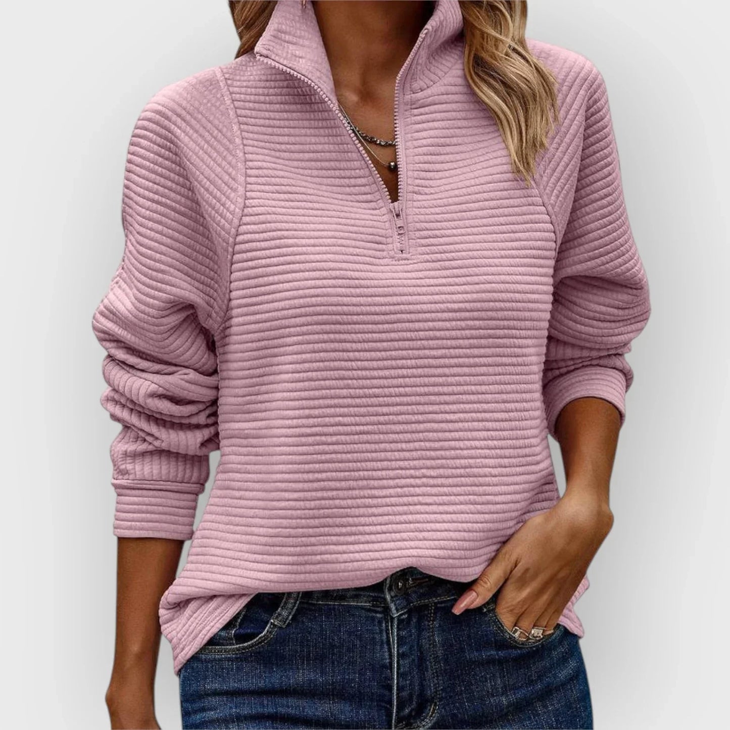 Arielle | Pull à Demi-Zip