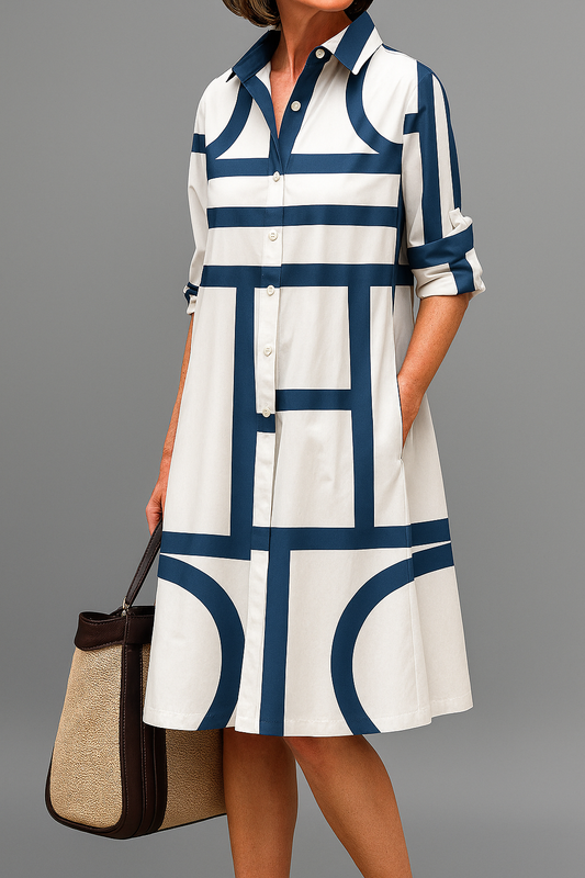 Claire | Robe Midi Élégante