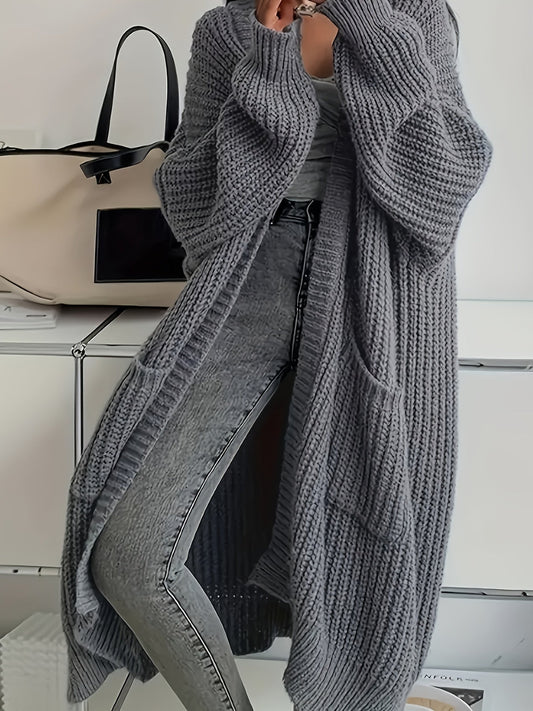Ophélie | Gilet Long Confortable Et Serein