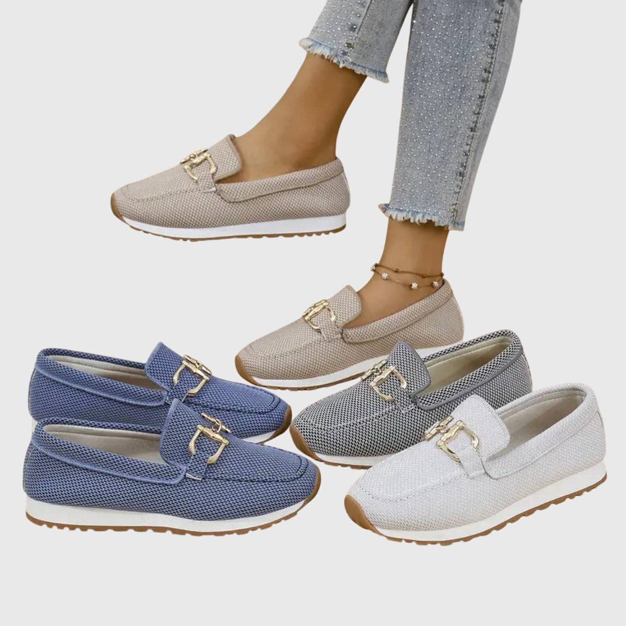 Veronique | Baskets Mocassins Orthopédiques