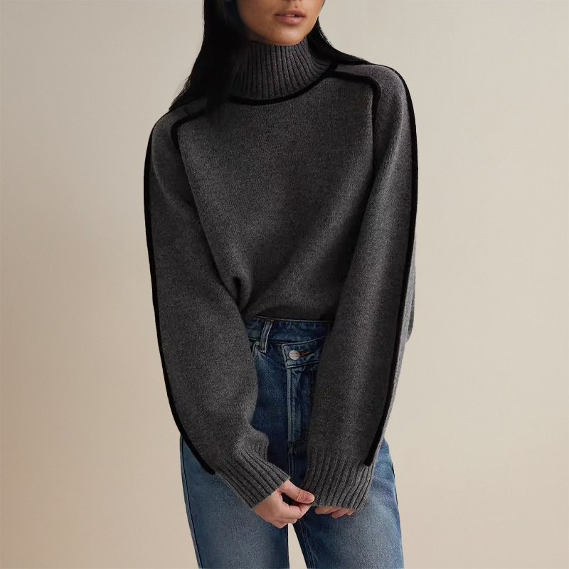 Louna | Pull Col Roulé