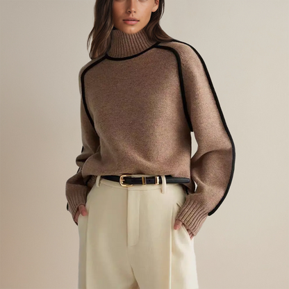 Louna | Pull Col Roulé
