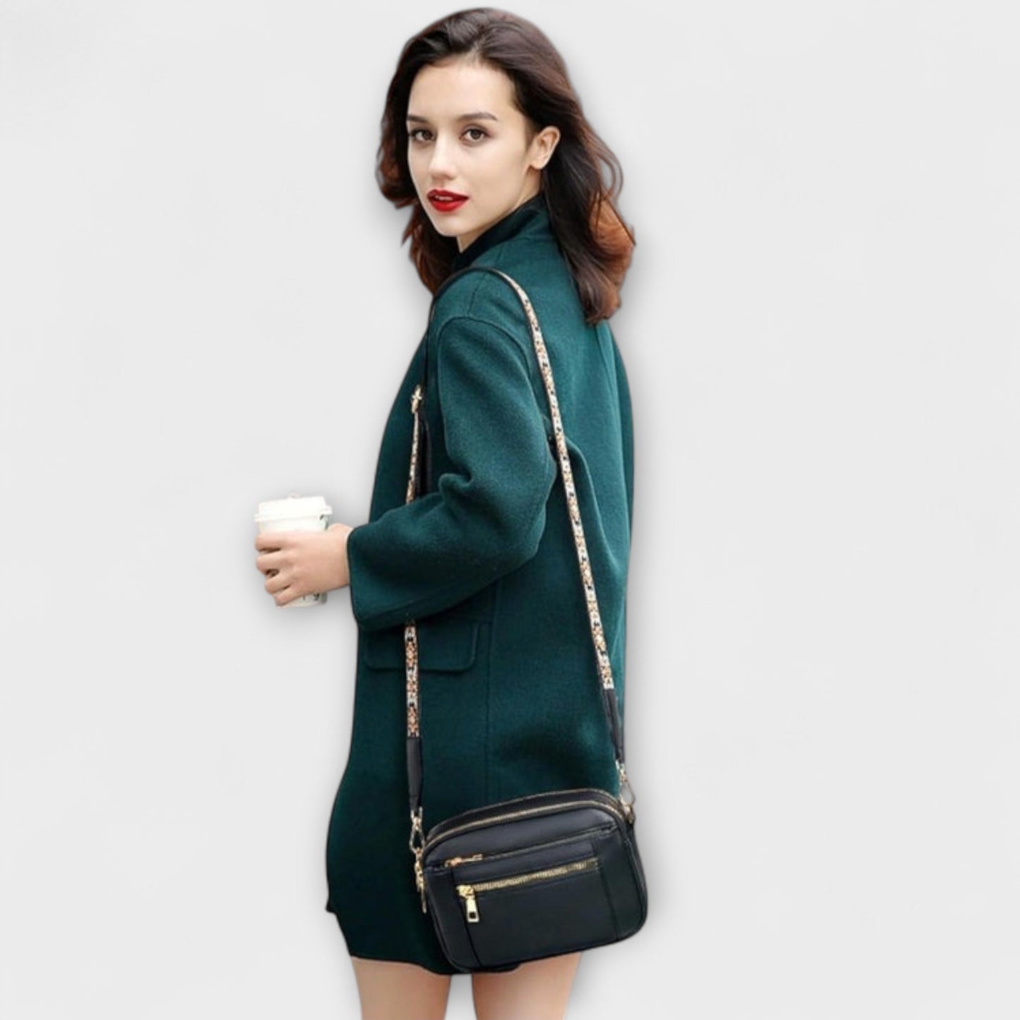 Pénélope -  Sac Bandoulière en Cuir Élégant
