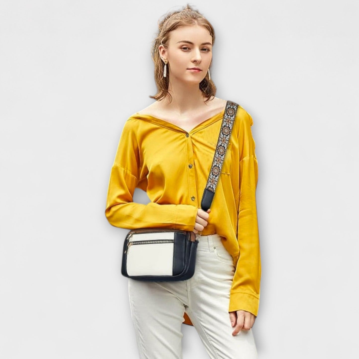 Pénélope -  Sac Bandoulière en Cuir Élégant