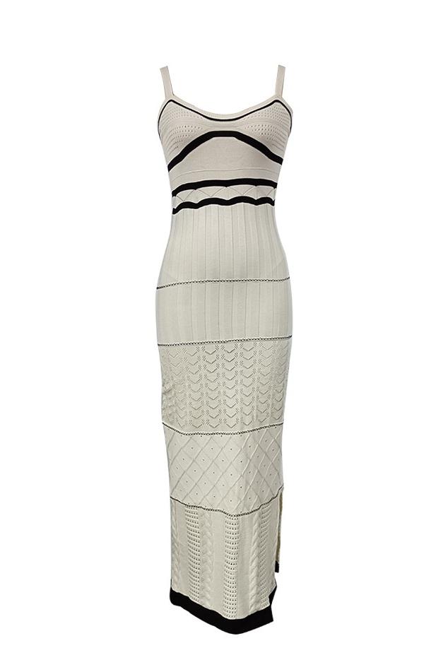 Aimee | Robe Longue En Maille