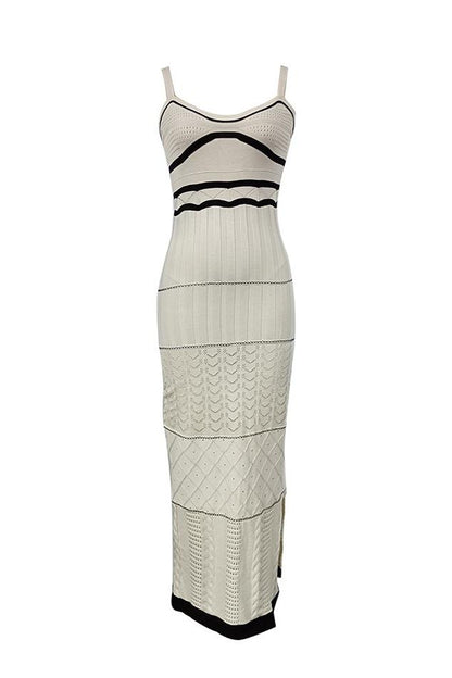 Aimee | Robe Longue En Maille