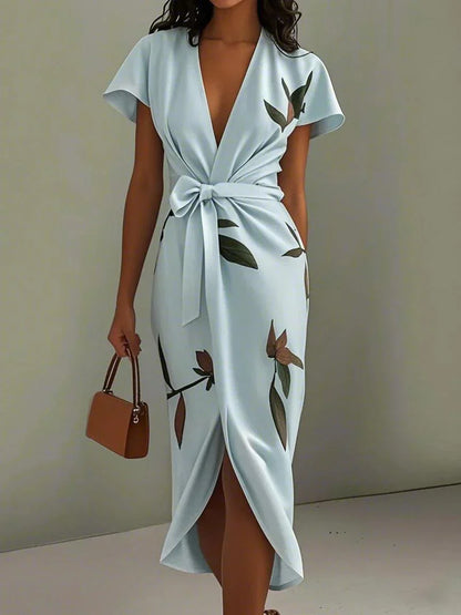 Élodie | Robe Portefeuille Élégante