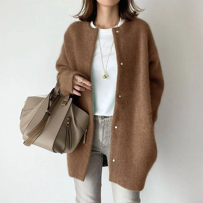 Julie | Veste en Maille Luxueuse avec Boutons