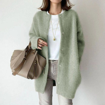 Julie | Veste en Maille Luxueuse avec Boutons