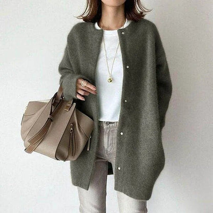 Julie | Veste en Maille Luxueuse avec Boutons