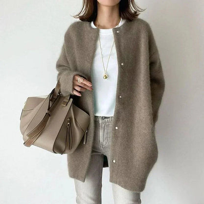 Julie | Veste en Maille Luxueuse avec Boutons