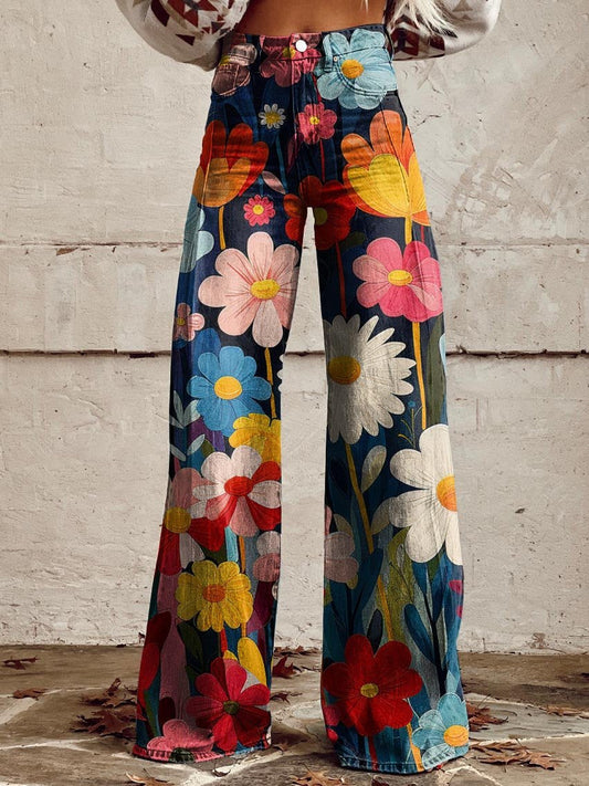 Nomea | Pantalon Large Flower