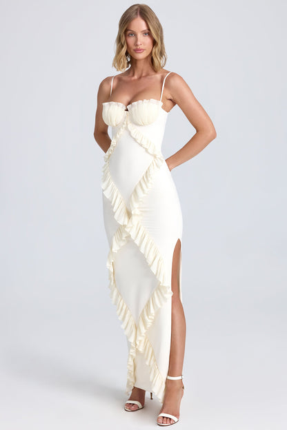 June | Robe Avec Volants